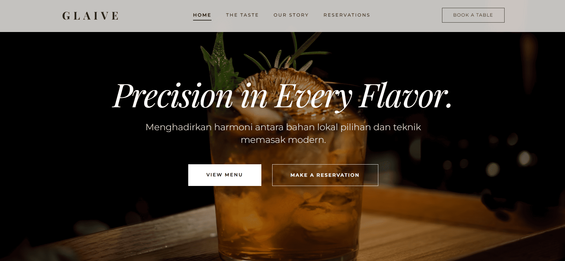 Glaive Restaurant